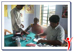 Doctor at Damalbari RCH centre