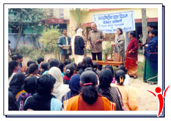 Azad India Foundation distributed certificates to the women