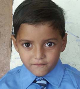 Sponsored child Mahajabeen