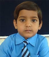 Sponsored child Saima Parween