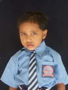 Sponsored child Sana Parween